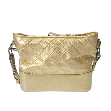 シャネル ガブリエル ホーボー ラージ ゴールド A93824 カーフ レディース バッグ 【bag】