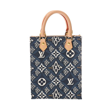 ルイヴィトン モノグラム プティットサックプラ Since1854 2WAY ブルー M80288 モノグラムジャガード レディース バッグ 【bag】