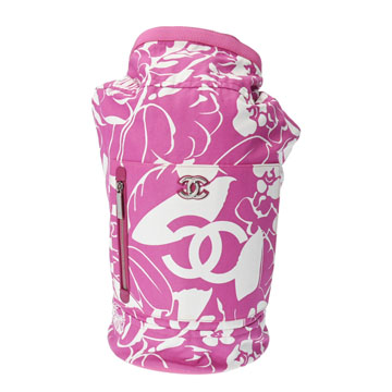 シャネル ココビーチ ピンク/白 キャンバス レディース バッグ 【bag】