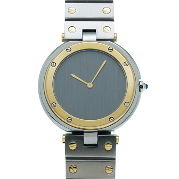 カルティエ サントス ヴァンドーム LM グレー ボーイズ 時計 【wristwatch】