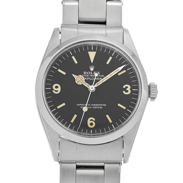 ロレックス エクスプローラー1 1016 ブラック メンズ 時計 【wristwatch】