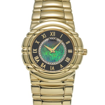 ピアジェ タナグラ 17041M401D ブラック/オパール/ダイヤモンド ボーイズ 時計 【wristwatch】