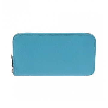 エルメス アザップロング ブルーアズテック シェーブル レディース 財布 【purse】