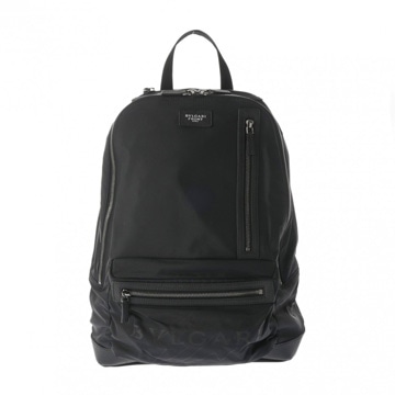 ブルガリ フラグメントコラボ バックパック ブラック 290732 ナイロン/レザー メンズ バッグ 【bag】