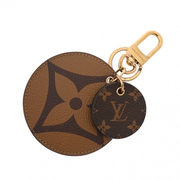 ルイヴィトン モノグラムジャイアント リバース イリュストレ バッグチャーム ブラウン M69317 モノグラムキャンバス ユニセックス 【other】