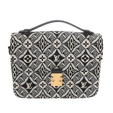 ルイヴィトン モノグラム ジャガード ポシェットメティス MM since1854 グレー/黒 M57272 モノグラムジャガード  レディース バッグ 【bag】