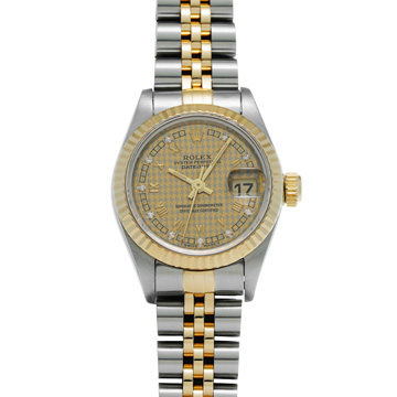 ロレックス デイトジャスト 10Pダイヤ 69173G ハンドトゥース/ダイヤモンド レディース 時計 【wristwatch】