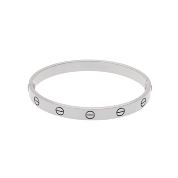 カルティエ ラブブレス #17 K18ホワイトゴールド WG レディース ジュエリー 【jewelry】