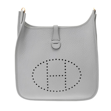 エルメス エブリン エヴリン3 PM ブルーペール トリヨンクレマンス ユニセックス バッグ 【bag】