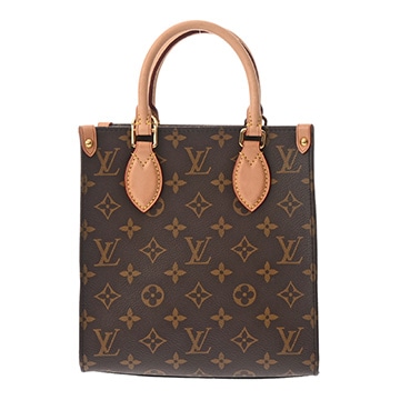 ルイヴィトン モノグラム サックプラ BB 2WAYトート 旧型 ブラウン M45847 モノグラムキャンバス レディース バッグ 【bag】