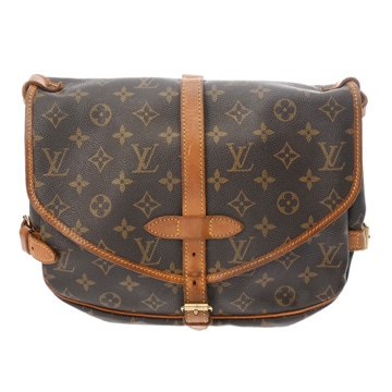 ルイヴィトン モノグラム ソミュール 30 ブラウン M42256 モノグラムキャンバス レディース バッグ 【bag】