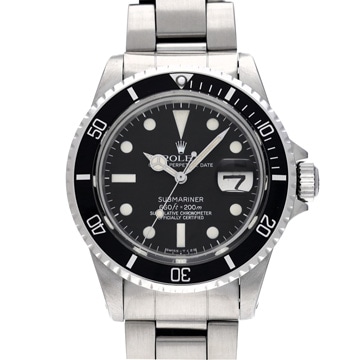 ロレックス サブマリーナ 4型ダイヤル アンティーク 1680 ブラック メンズ 時計 【wristwatch】