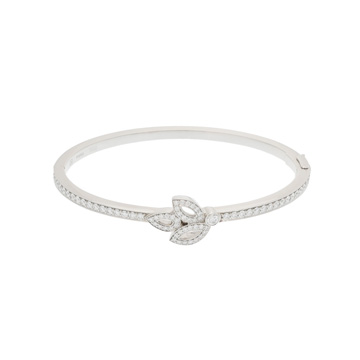 ハリーウィンストン リリークラスター ミニ バングル ダイヤ BRDPBAIM6.5LC Pt950プラチナ レディース ジュエリー 【jewelry】