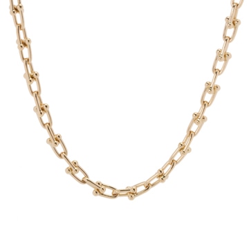 ティファニー ハードウェア スモールネックレス K18イエローゴールド YG レディース ジュエリー 【jewelry】