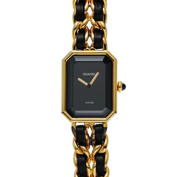 シャネル プルミエール Mサイズ H0001 ブラック レディース 時計 【wristwatch】