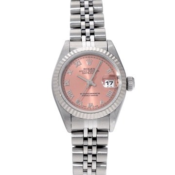 ロレックス デイトジャスト 69174 ピンク レディース 時計 【wristwatch】