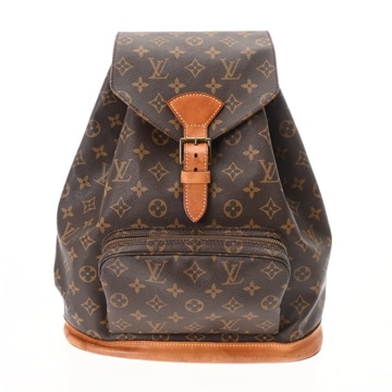 ルイヴィトン モノグラム モンスリ GM 旧型 ブラウン M51135 モノグラムキャンバス ユニセックス バッグ 【bag】