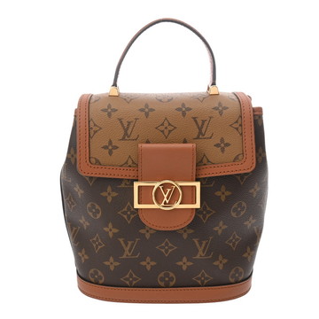 ルイヴィトン モノグラムリバース ドーフィーヌ バックパック ブラウン M45142 モノグラムキャンバス レディース バッグ 【bag】