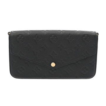ルイヴィトン モノグラムアンプラント ポシェットフェリシー ノワール M64064 レザー レディース バッグ 【bag】