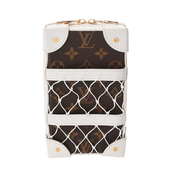 ルイヴィトン モノグラム ソフトトランク フォーンボックス NBAコラボ ホワイト M80102 モノグラムキャンバス/レザー メンズ バッグ 【bag】