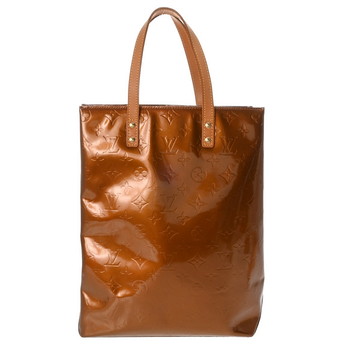 ルイヴィトン リード MM ブロンズ M91143 モノグラムヴェルニ レディース バッグ 【bag】