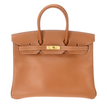 エルメス バーキン 35 ナチュラル アルデンヌ ユニセックス バッグ 【bag】