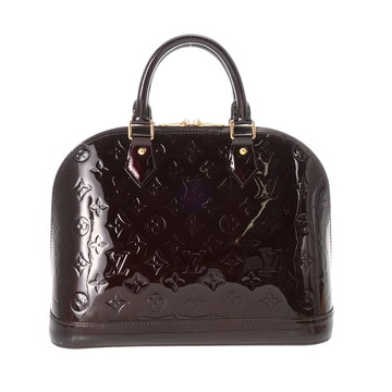 ルイヴィトン モノグラムヴェルニ アルマ PM アマラント M91611 モノグラムヴェルニ レディース バッグ 【bag】