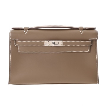 エルメス ポシェットケリー エトゥープ ヴォースイフト レディース バッグ 【bag】