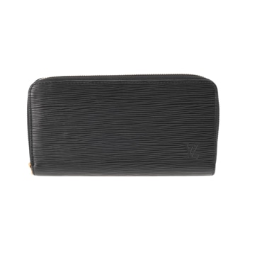 ルイヴィトン エピ ジッピーウォレット ノワール M68755 レザー ユニセックス 財布 【purse】