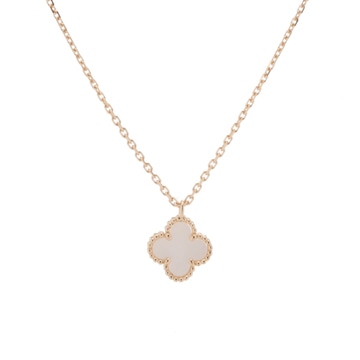 ヴァンクリーフ＆アーペル スウィート アルハンブラ シェル VCARF69100 K18イエローゴールド YG レディース ジュエリー 【jewelry】