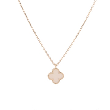 ヴァンクリーフ＆アーペル スウィート アルハンブラ シェル VCARF69100 K18イエローゴールド YG レディース ジュエリー 【jewelry】