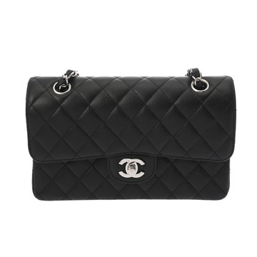 シャネル マトラッセ クラシック スモールハンドバッグ 23cm ブラック A01113 キャビアスキン レディース バッグ 【bag】