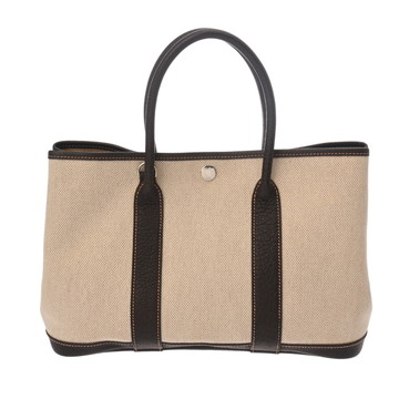 エルメス ガーデンパーティ TPM マロン トワルアッシュ/ブッフルスキッパー レディース バッグ 【bag】