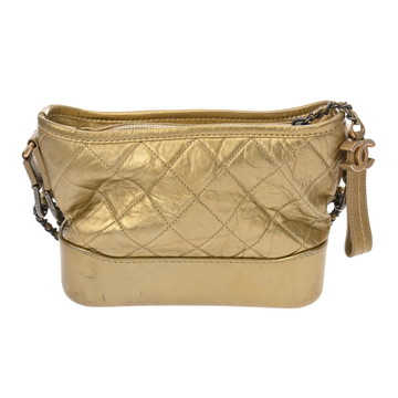 シャネル ガブリエル スモールホーボー ゴールド A91810 カーフ レディース バッグ 【bag】