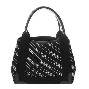 バレンシアガ ネイビーカバス XS ブラック 390346 キャンバス/レザー レディース バッグ 【bag】