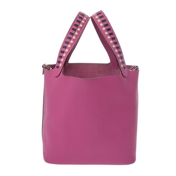 エルメス ピコタンロック PM マグノリア/ブルーサフィール/クレ エプソン レディース バッグ 【bag】