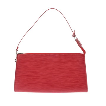 ルイヴィトン エピ ポシェット アクセソワール カスティリアンレッド M52947 レザー レディース 【bag】