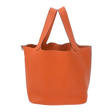 エルメス ピコタン MM オレンジ トリヨンクレマンス レディース バッグ 【bag】