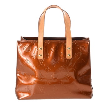 ルイヴィトン モノグラムヴェルニ リード PM ブロンズ M91146 ヴェルニ レディース バッグ 【bag】