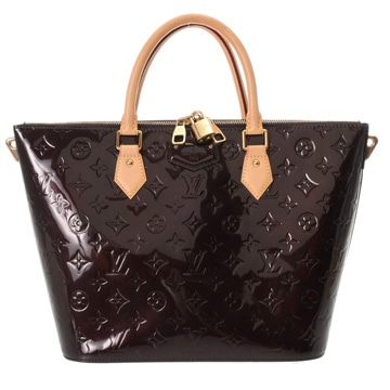 ルイヴィトン モノグラムヴェルニ モンテベロ MM アマラント