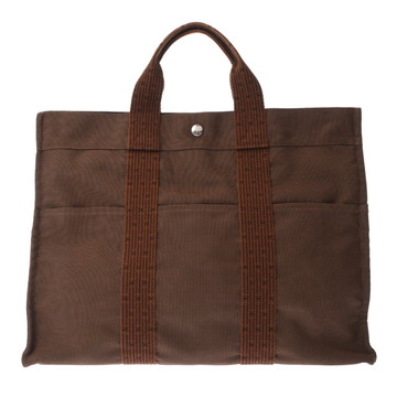 エルメス エールライン トート MM マロン キャンバス ユニセックス バッグ 【bag】