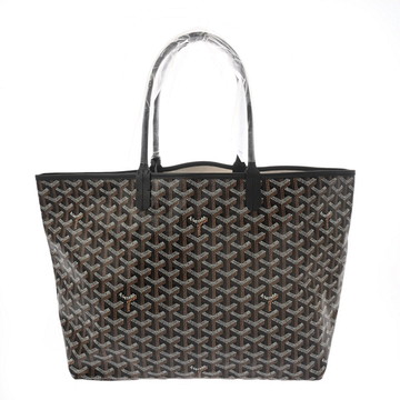 ゴヤール サンルイ PM ヘリンボーン ブラック PVC/レザー ユニセックス バッグ 【bag】