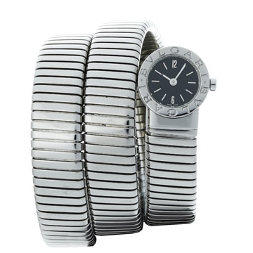 ブルガリ トゥボガス スネーク  BB191TS ブラック レディース 時計 【wristwatch】