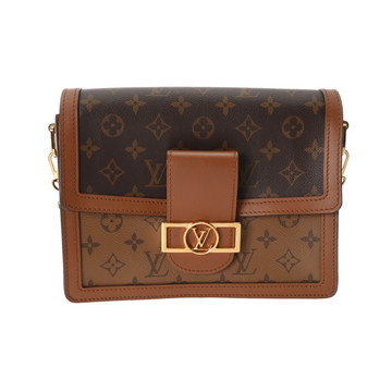 ルイヴィトン モノグラムリバース ドーフィーヌ MM 旧型 ブラウン M44391 モノグラムキャンバス レディース バッグ 【bag】