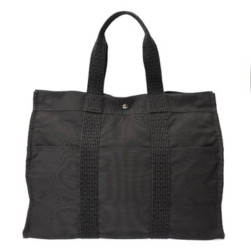 エルメス エールライン GM 旧型 グレー キャンバス ユニセックス バッグ 【bag】