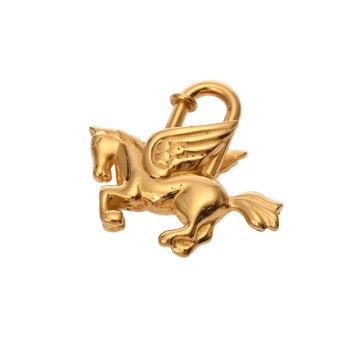 エルメス カデナ ペガサス  ゴールド GP ユニセックス ジュエリー 【jewelry】