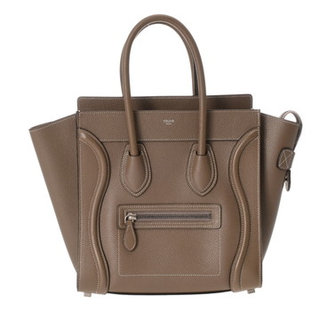 セリーヌ ラゲージ マイクロショッパー スリ 189793DRU_09SO ドラムドカーフスキン レディース バッグ 【bag】