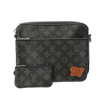 ルイヴィトン モノグラム LVフォールコレクション トリオメッセンジャー グリーン M46340 モノグラムキャンバス メンズ バッグ 【bag】