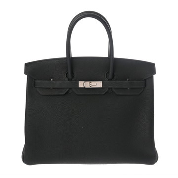 エルメス バーキン35 ヴェルソ ヴェール系/ブルー系 トゴ ユニセックス バッグ 【bag】