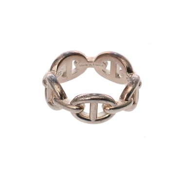 エルメス シェーヌダンクルリング アンシェネ #51 シルバー925 レディース ジュエリー 【jewelry】